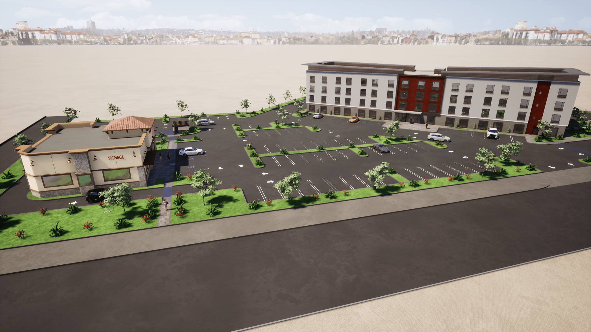 Retail Center Development